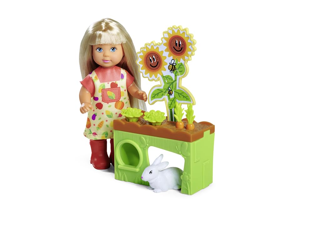 simba-evi-love-garden-spielpuppe-12cm-mit-hochbeet-und-hase image 2