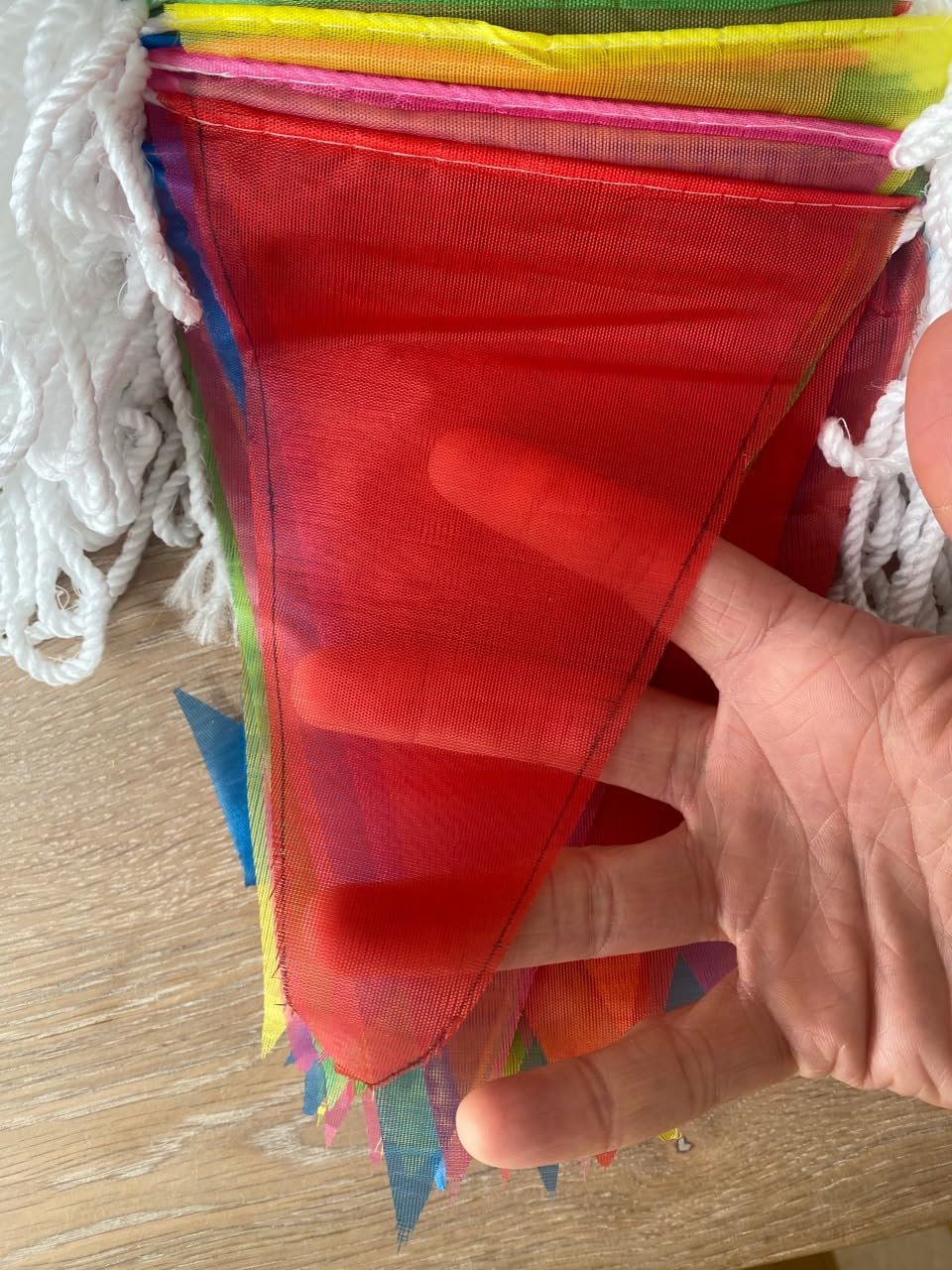 Stoff statt Papier