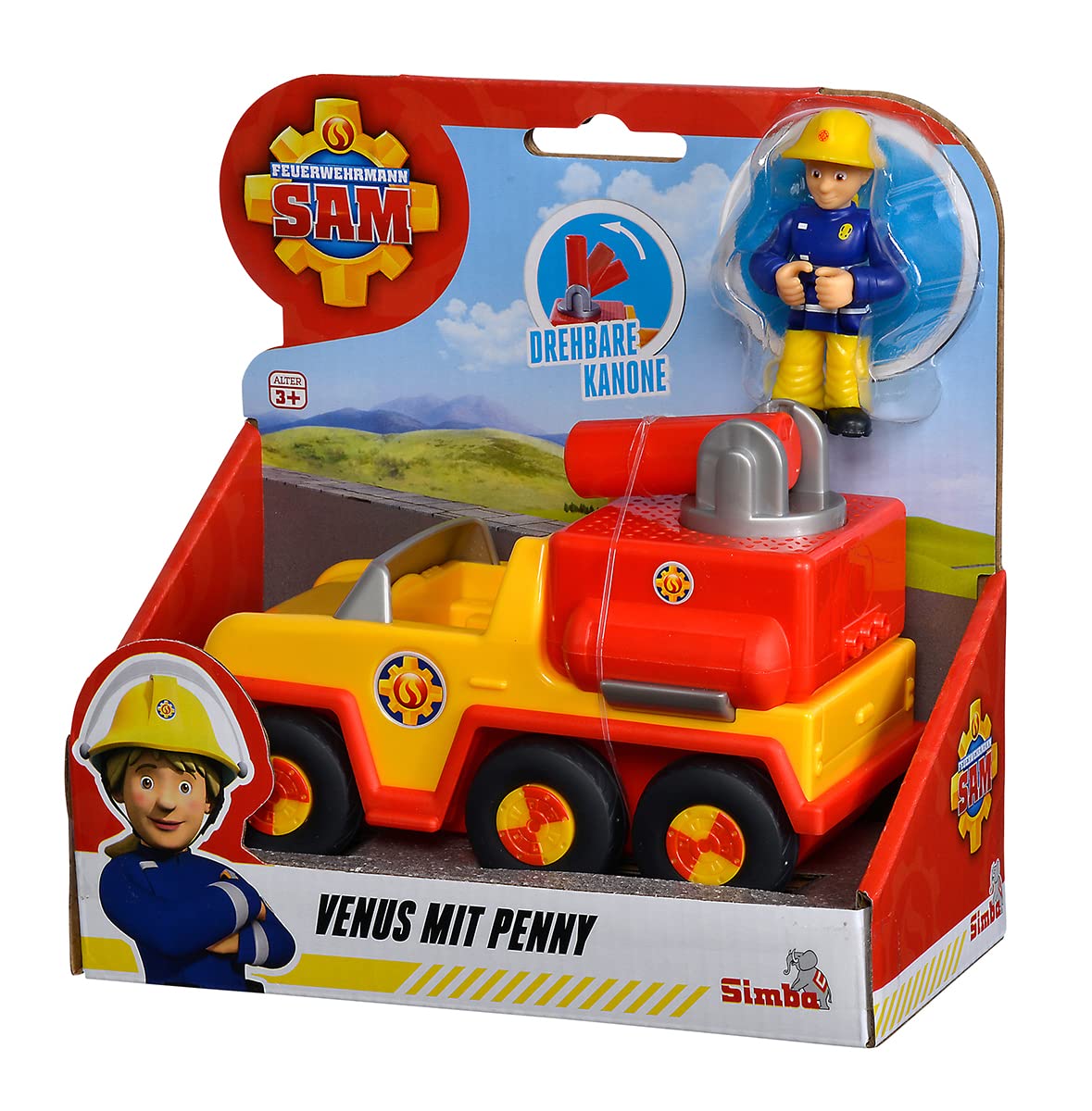 simba-fireman-sam-venus-feuerwehrauto-16-cm-mit-penny image 3