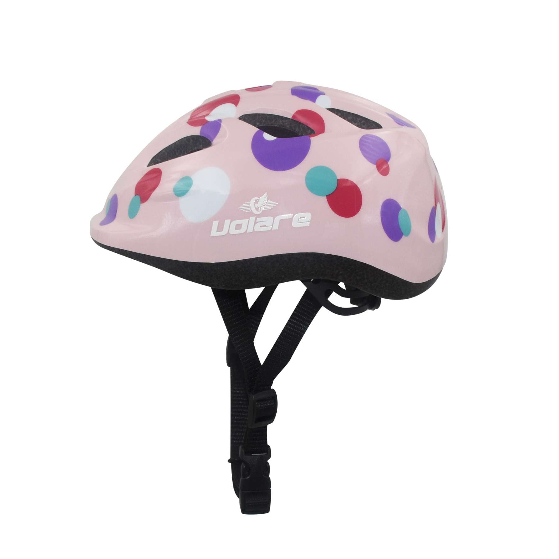 volare-kids-fahrradhelm-rosa-47-51-cm-punkte image 2