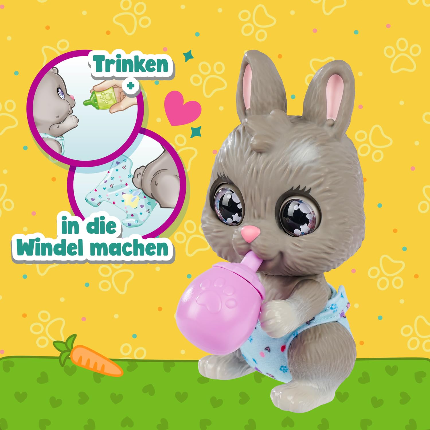 simba-pamper-petz-bunny-hasenbaby-mit-windel-und-bettchen-ab-3 image 3