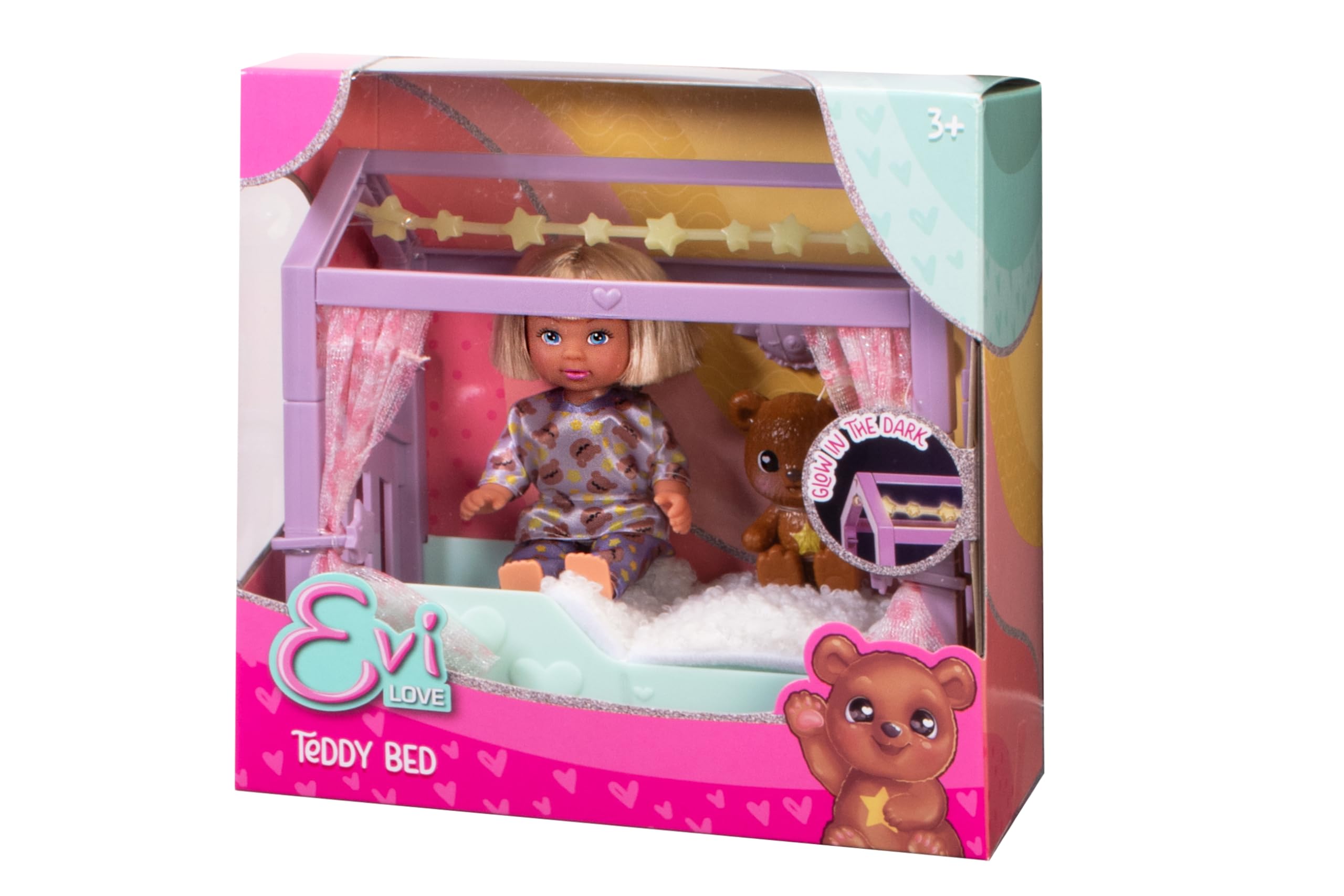 simba-evi-love-teddy-bed-spielpuppe-12cm-mit-bett-glow-in-dark image 7