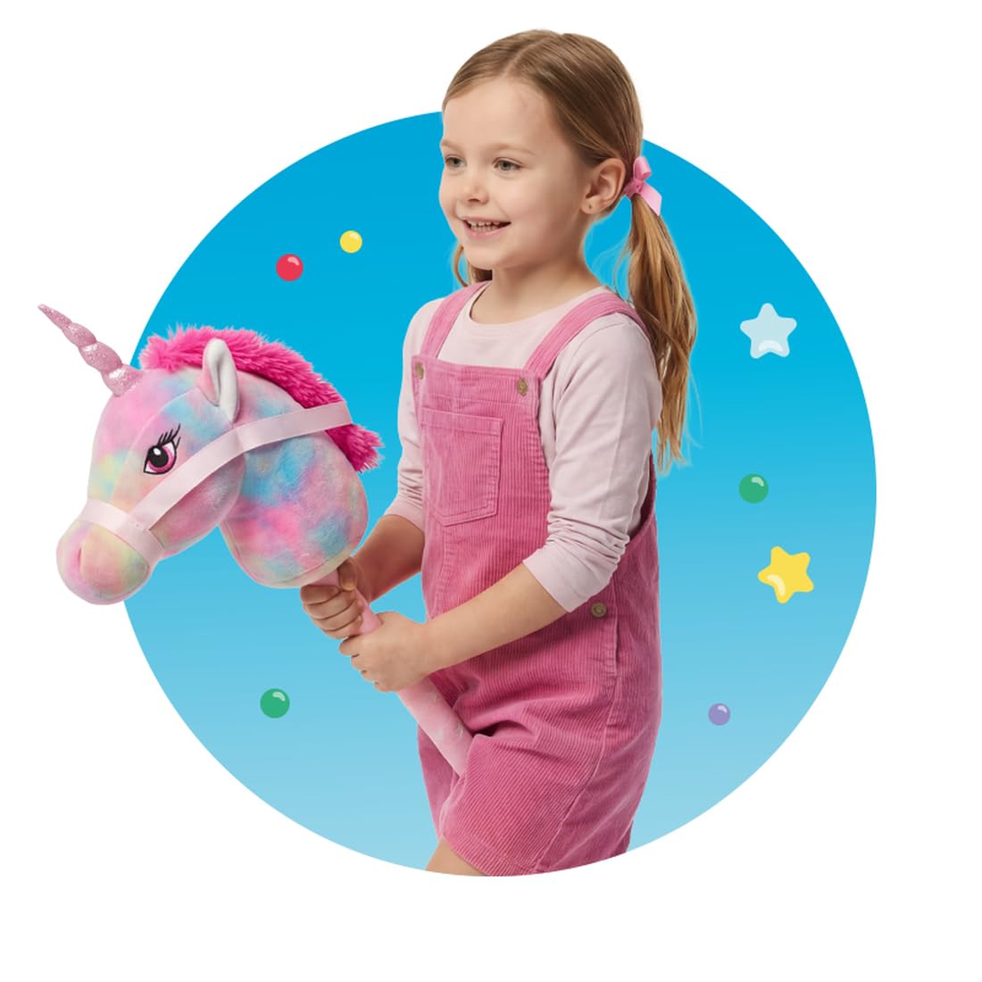 trendhaus-rainbow-power-steckenpferd-einhorn-sound-77cm image 6