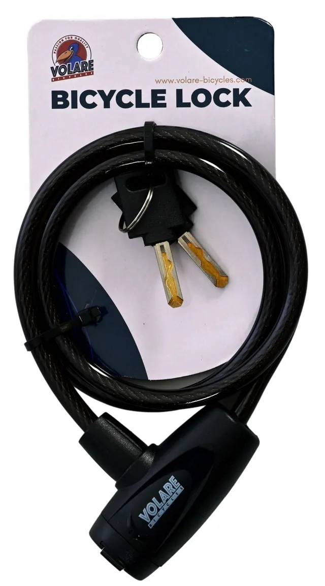 volare-accessoires-kabelschloss-schwarz-f-r-kinderfahrrad image 1