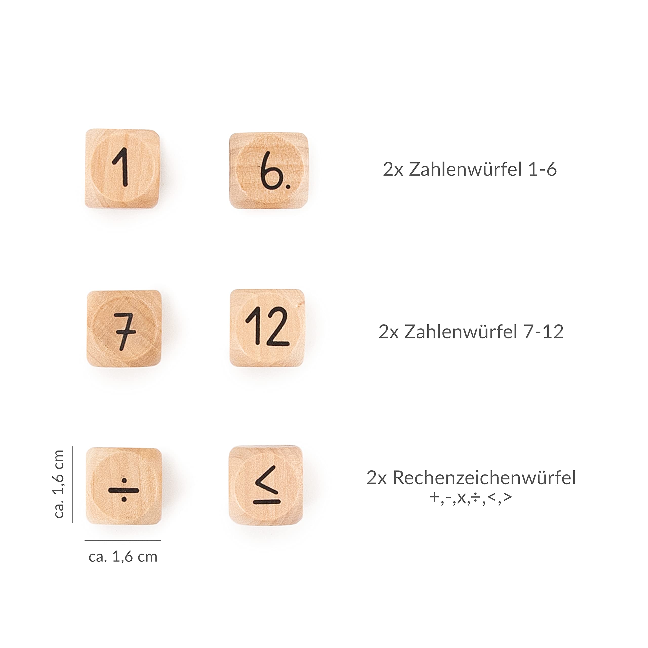 trendhaus-abc-champions-holz-zahlenw-rfel-6er-set-rechnen image 3