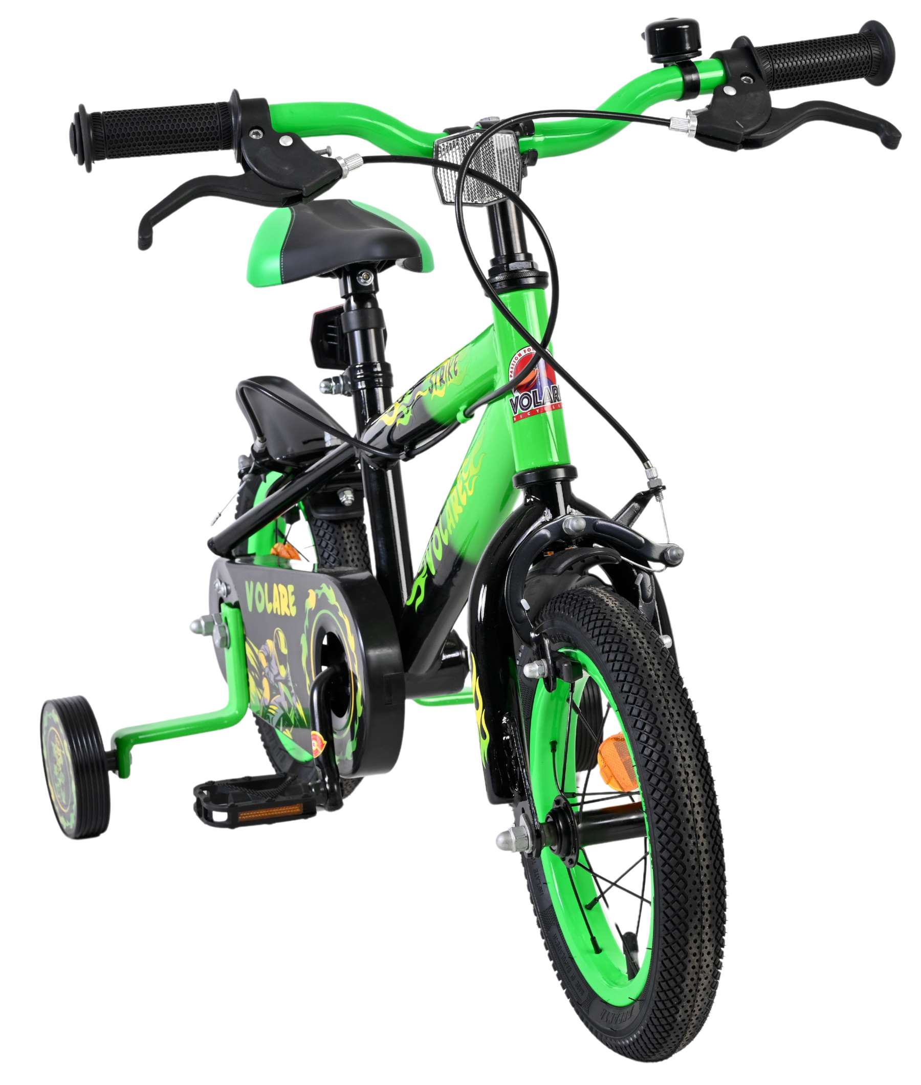 volare-strike-12-zoll-kinderfahrrad-gr-n-jungen-2-handbremsen image 5