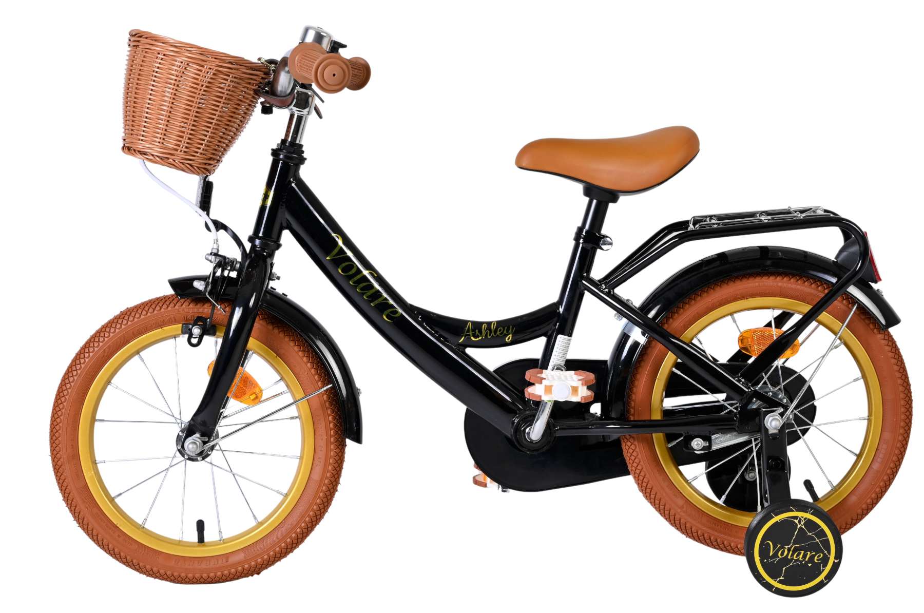 volare-ashley-14-zoll-kinderfahrrad-schwarz-m-dchen-korb image 7
