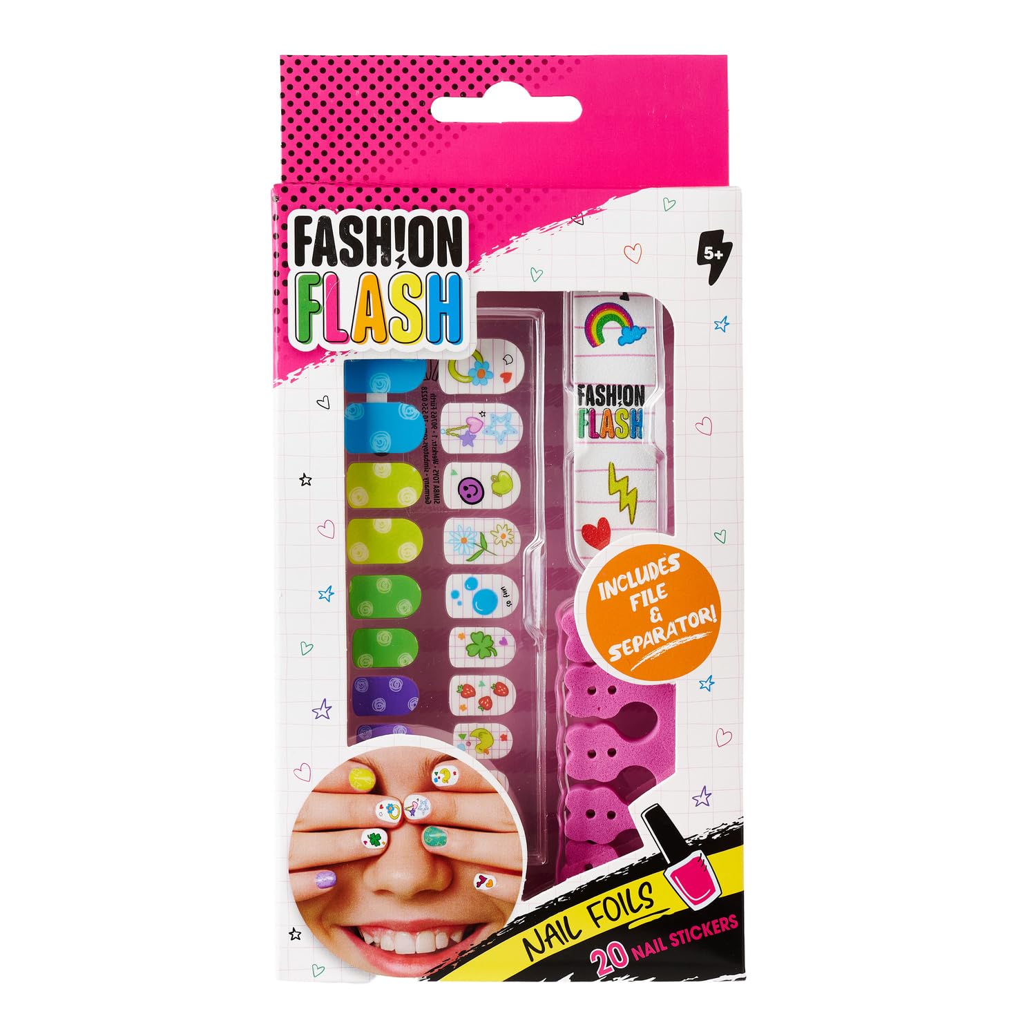 simba-fashion-flash-nagelfolien-nail-sticker-20-stk-ab-5-jahren image 2