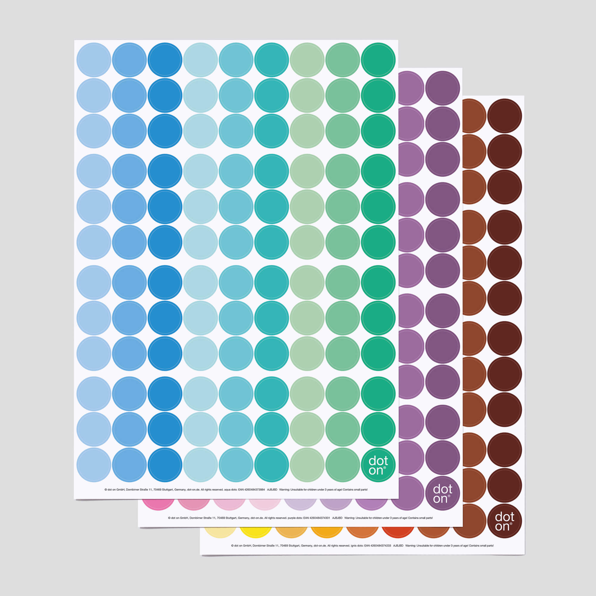 dot-on-elemental-dots-klebepunkte-20-mm-3er-set image 1