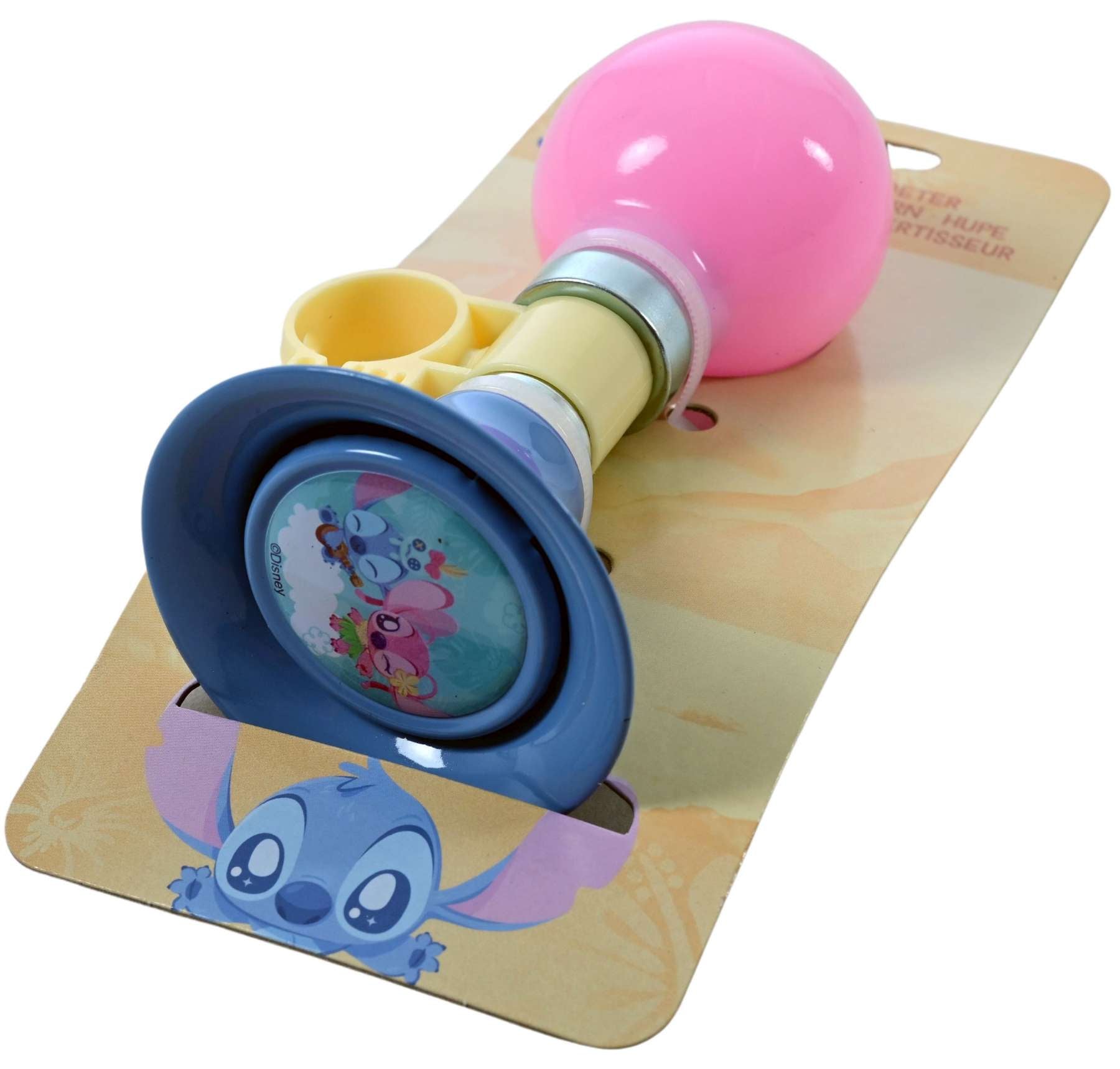 disney-stitch-fahrradhupe-rosa-m-dchen-f-r-kinderrad image 2