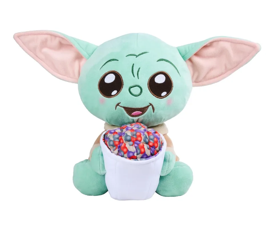 simba-disney-grogu-mit-popcorn-kuscheltier-25-cm-weich image 1