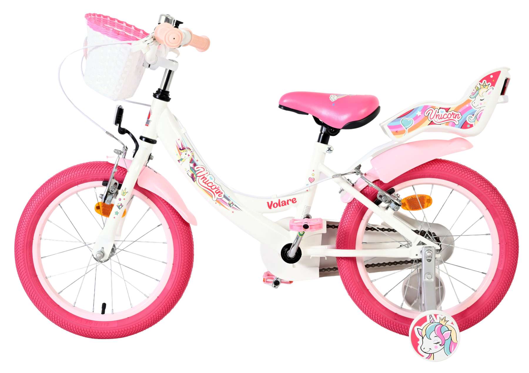 volare-unicorn-16-zoll-kinderfahrrad-wei-puppesitz image 7