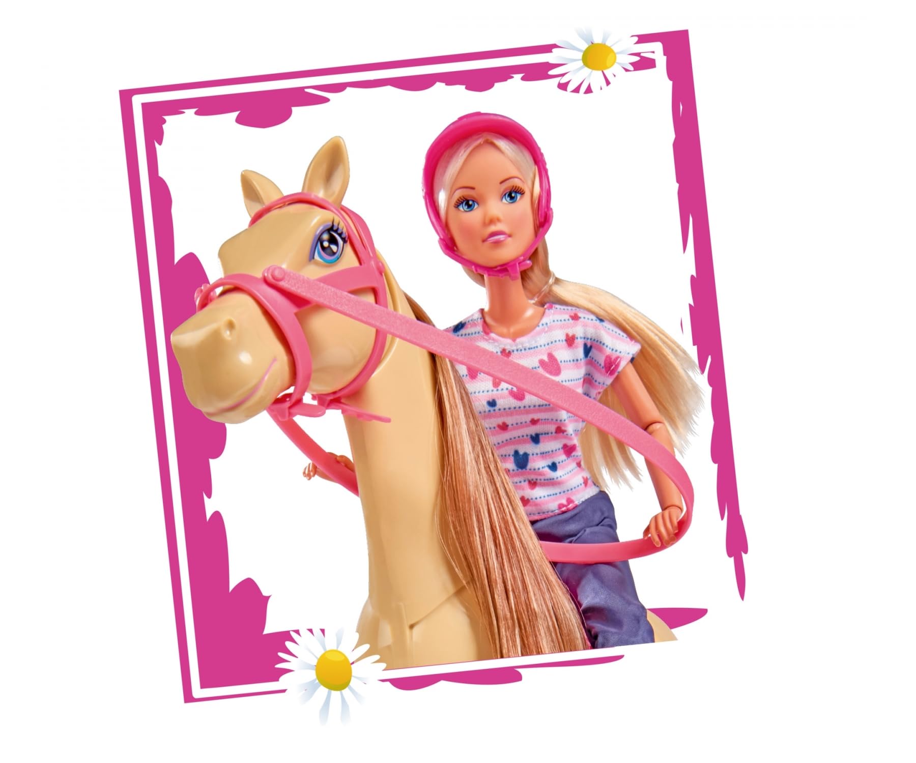 simba-steffi-love-riding-tour-puppe-29cm-mit-pferd image 2