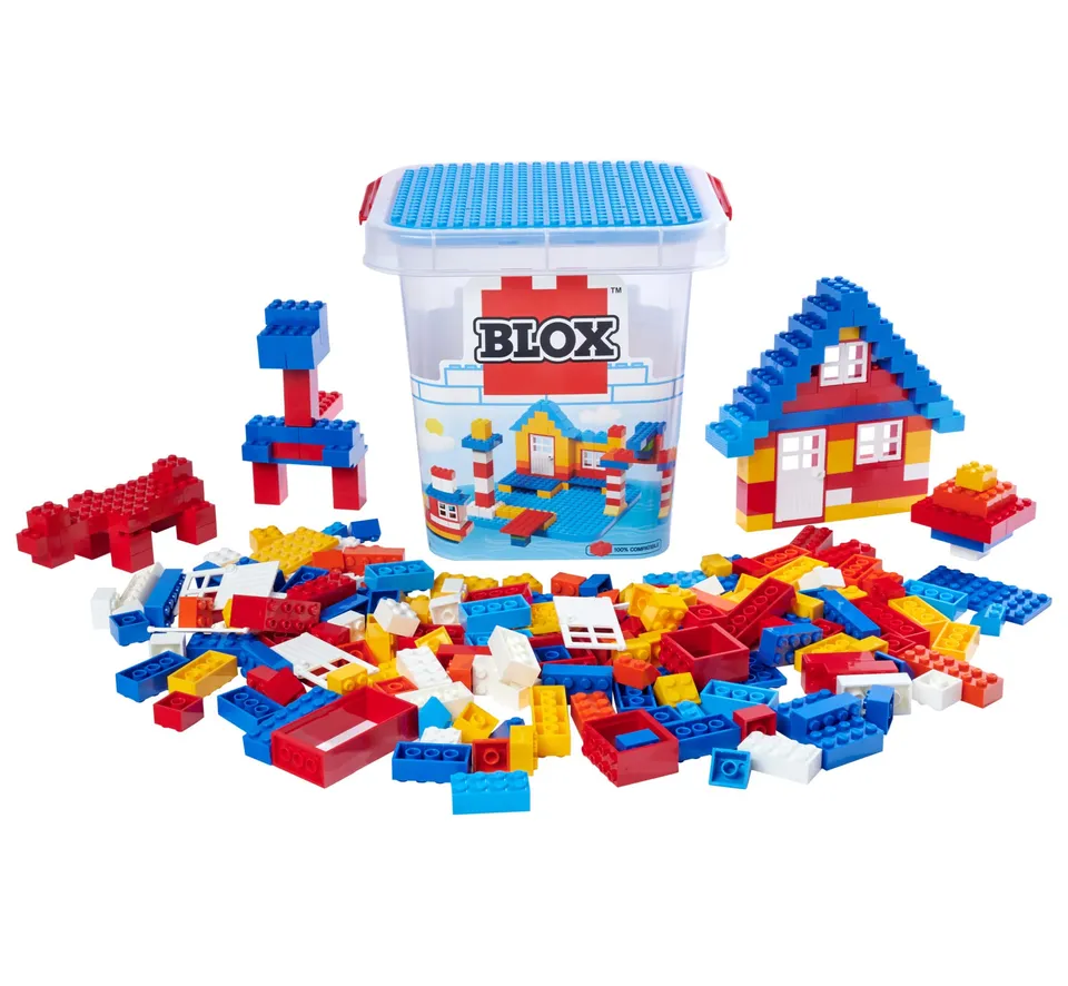 simba-blox-250-bausteine-im-eimer-mit-grundplatte image 1