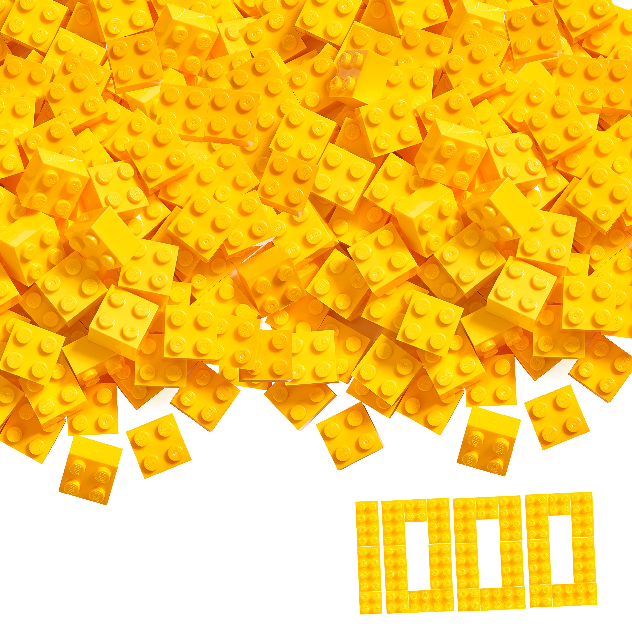 simba-blox-1000-gelbe-bausteine-4er-im-karton image 1