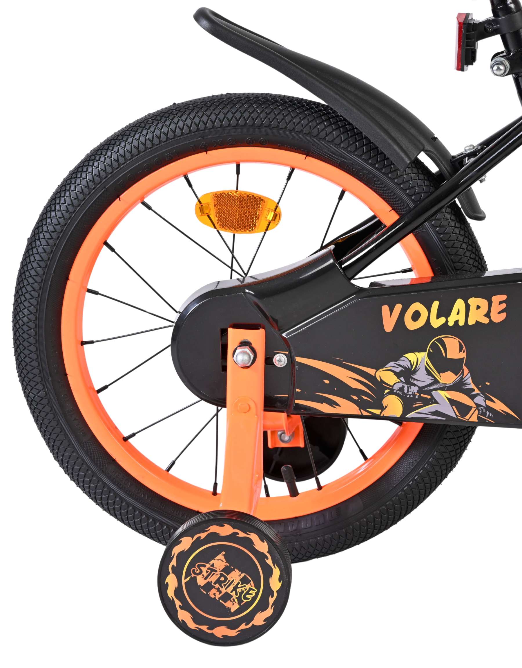 volare-strike-16-zoll-kinderfahrrad-orange-mit-handbremsen image 2