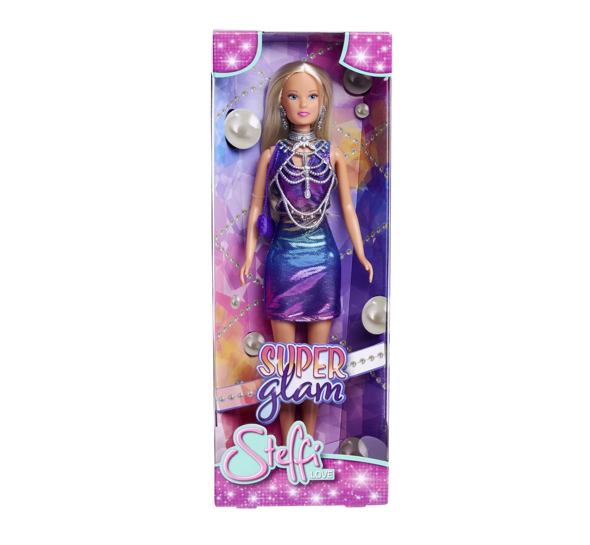 simba-steffi-love-super-glam-puppe-29-cm-glitzerkleid-zubeh-r image 1