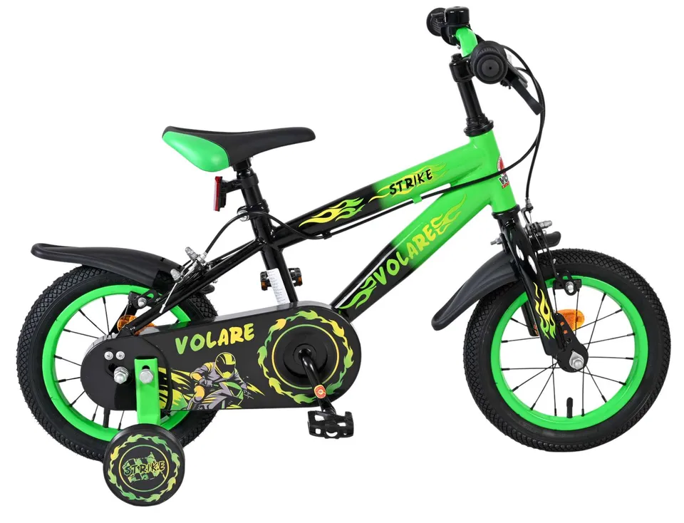 volare-strike-12-zoll-kinderfahrrad-gr-n-handbremsen image 1