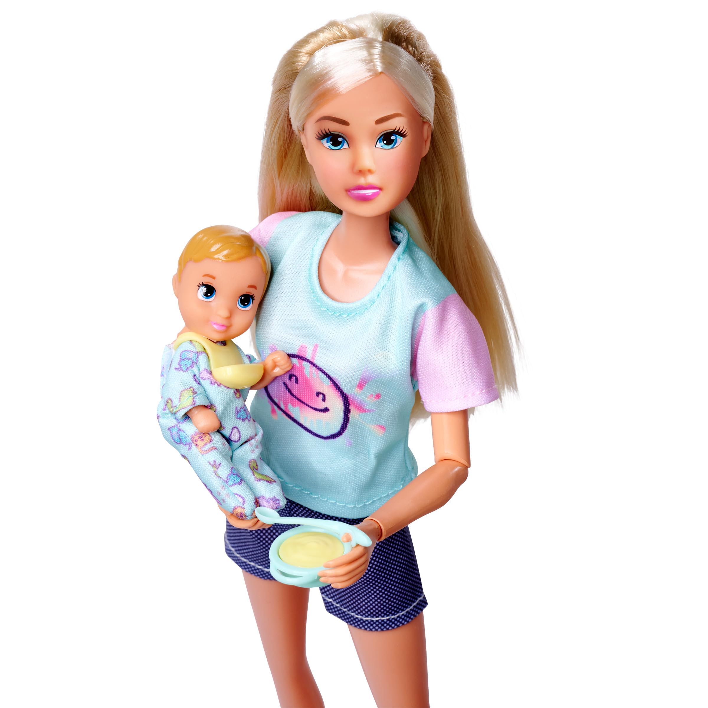 simba-steffi-love-baby-food-puppe-29cm-mit-baby image 3