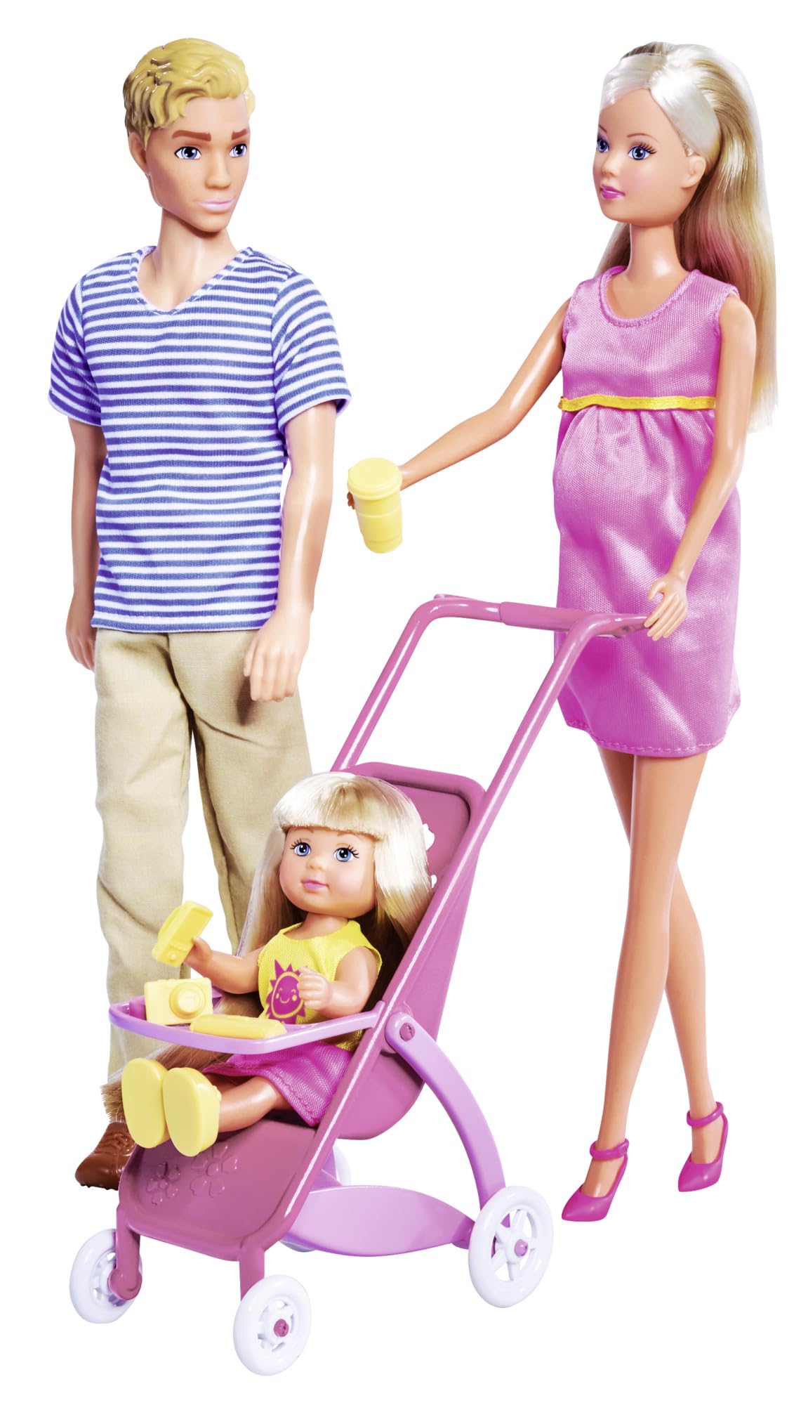 simba-steffi-love-happy-family-puppe-schwanger-11-tlg image 1