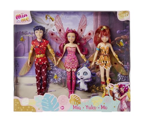 simba-mia-and-me-puppen-set-yuko-mo-elfen-3er-spielpuppen image 7