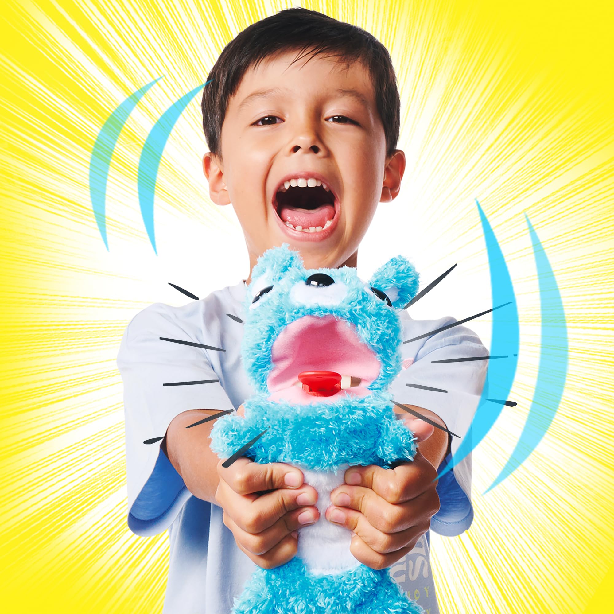 simba-pet-zoo-screamerz-b-r-babbling-bear-30cm-blau-sound image 6