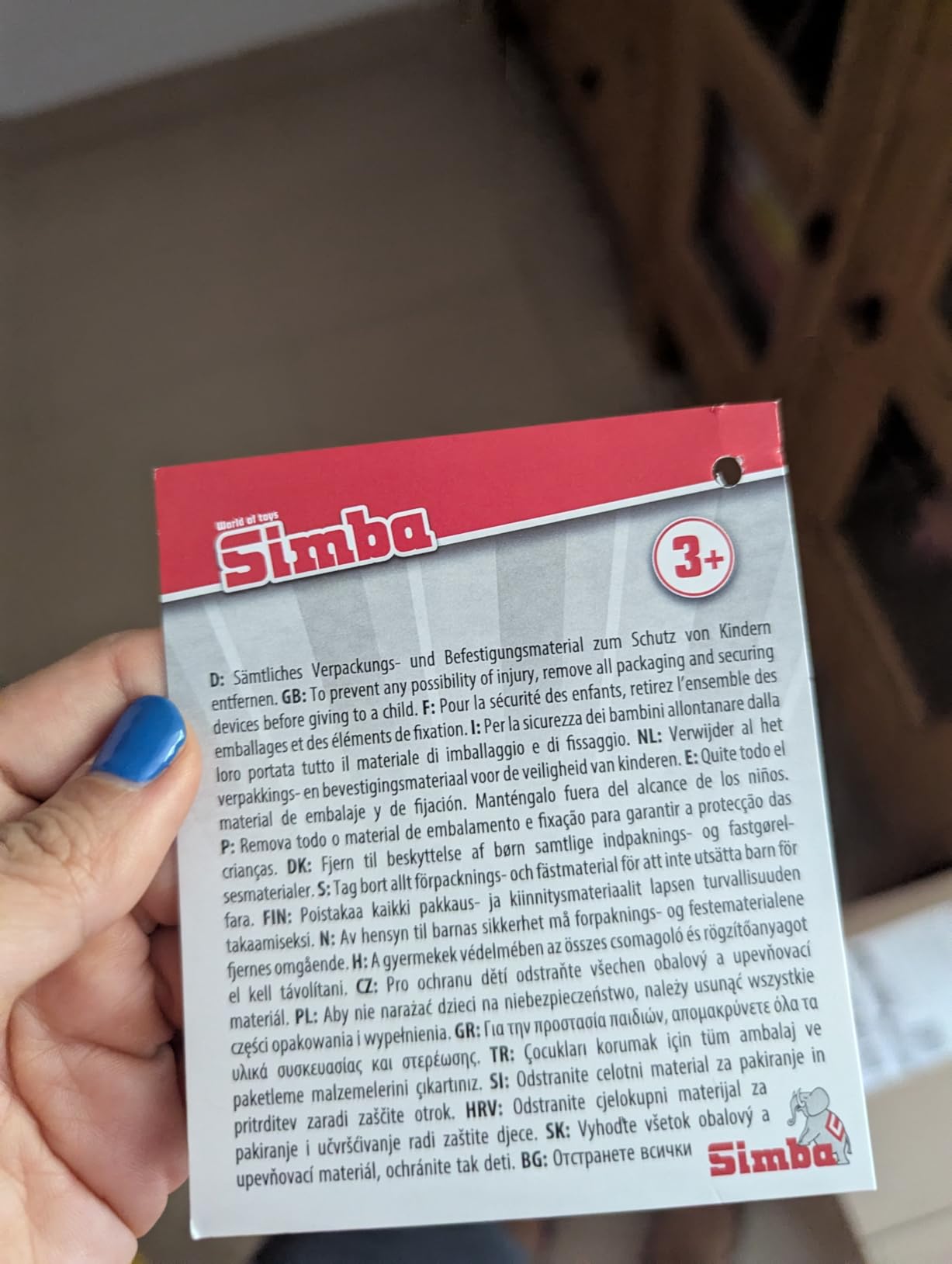 Griffhöhe stimmt