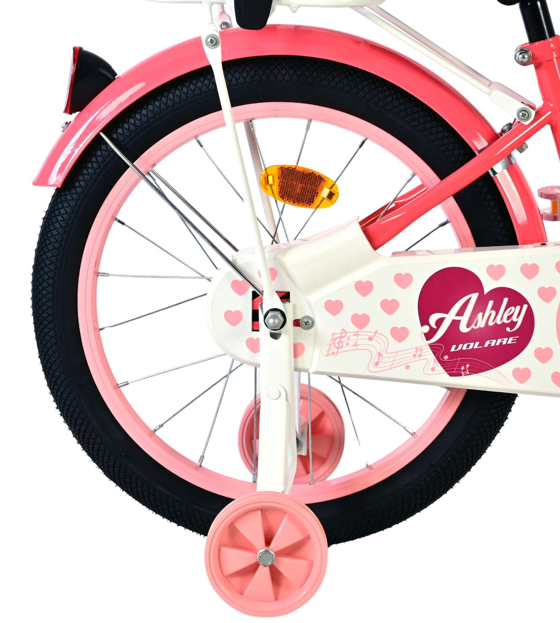 volare-ashley-18-zoll-kinderfahrrad-rosa-rot-korb image 2
