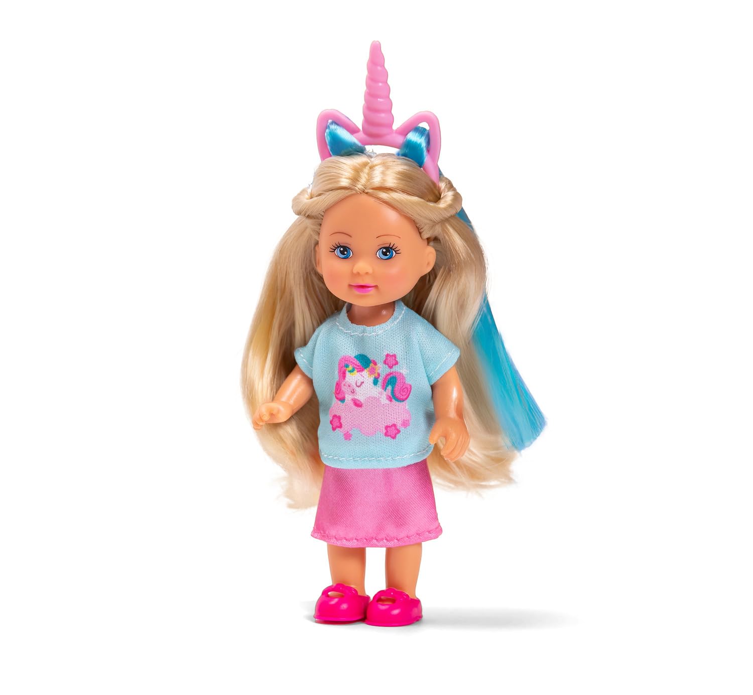 simba-evi-love-unicorn-fashion-puppe-12-cm-mit-einhorn-outfit image 2