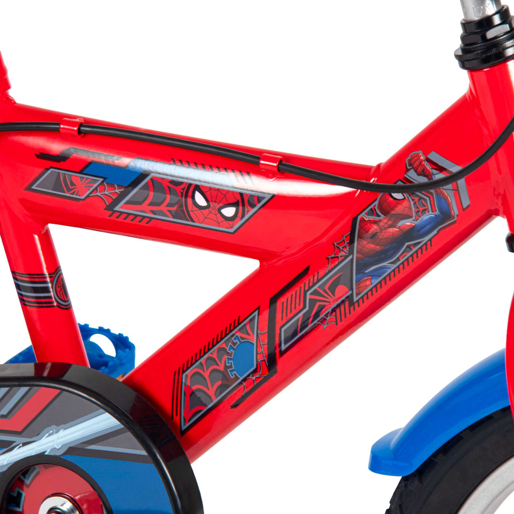 spider-man-16-zoll-kinderfahrrad-rot-jungen-handbremse image 4