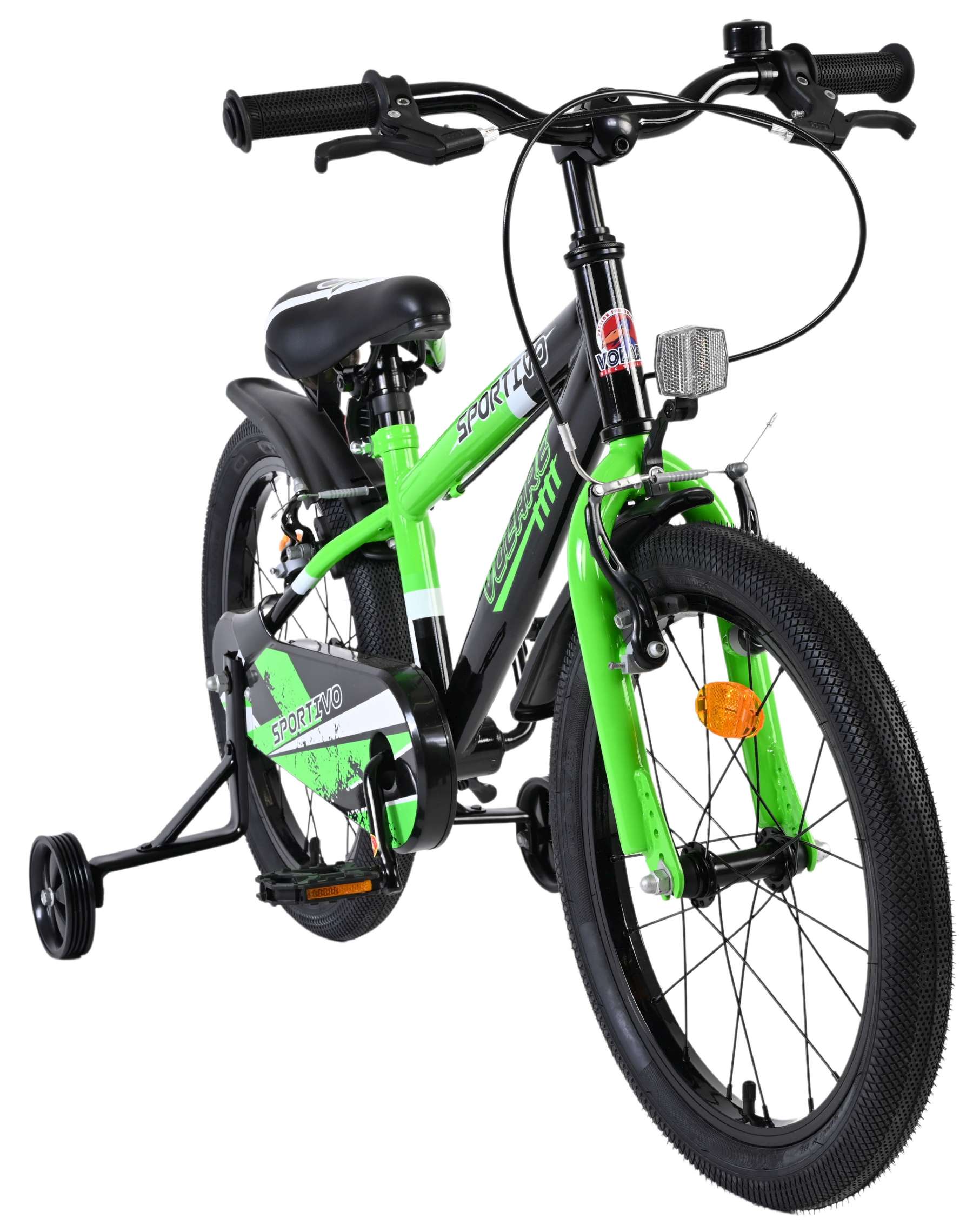 volare-sportivo-18-zoll-kinderfahrrad-jungen-gr-n-handbremsen image 5