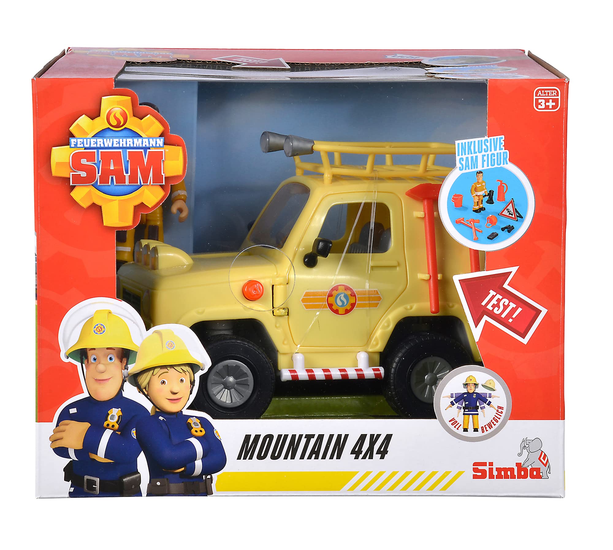 simba-feuerwehrmann-sam-4x4-gel-ndewagen-15-cm-mit-licht image 2