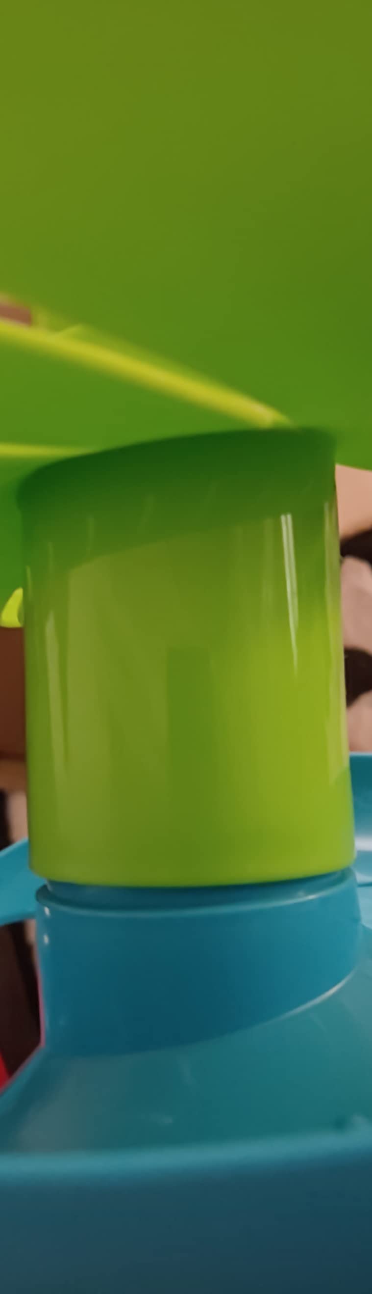 Ein Ball klemmt