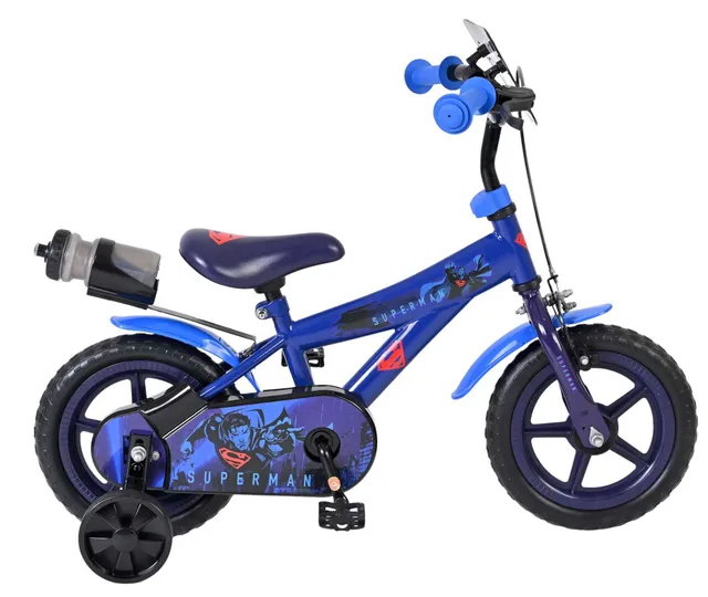 volare-superman-12-zoll-kinderfahrrad-blau-mit-st-tzr-dern image 1