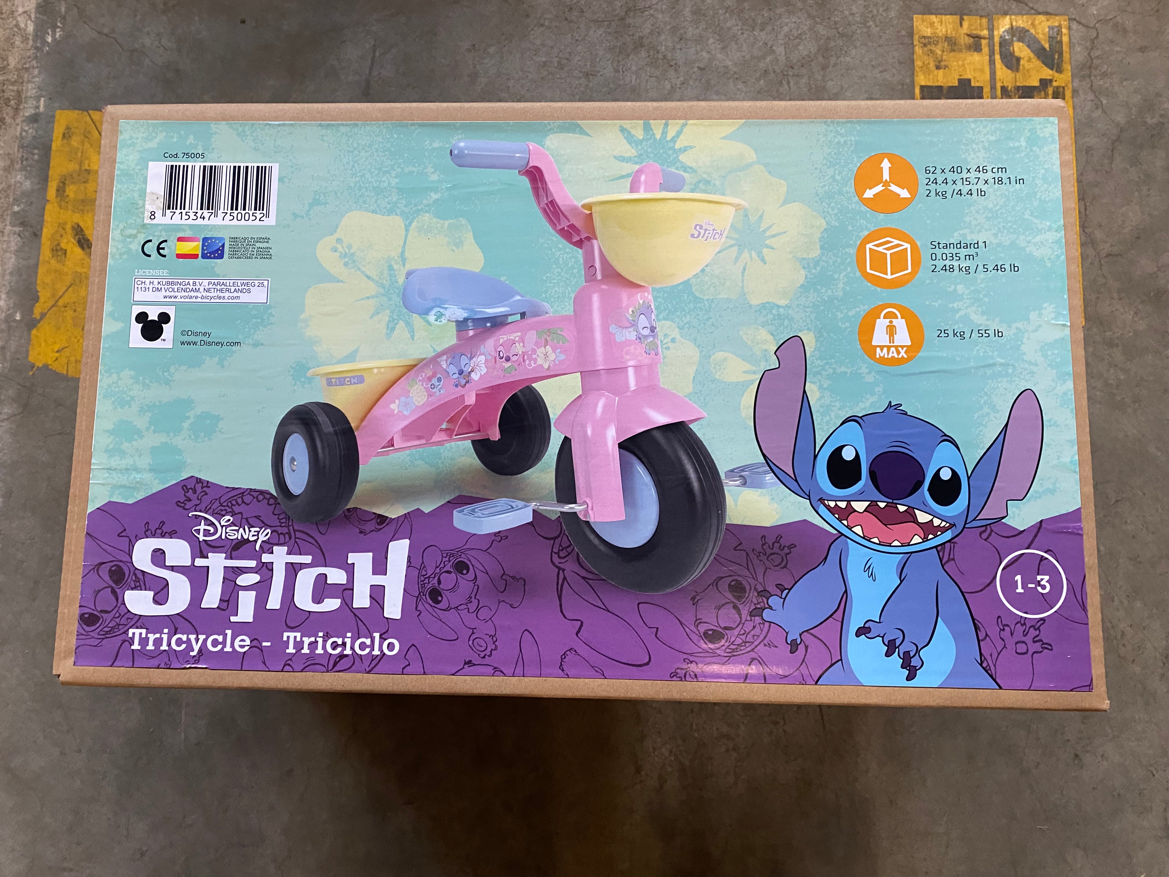 volare-disney-stitch-dreirad-rosa-m-dchen image 8