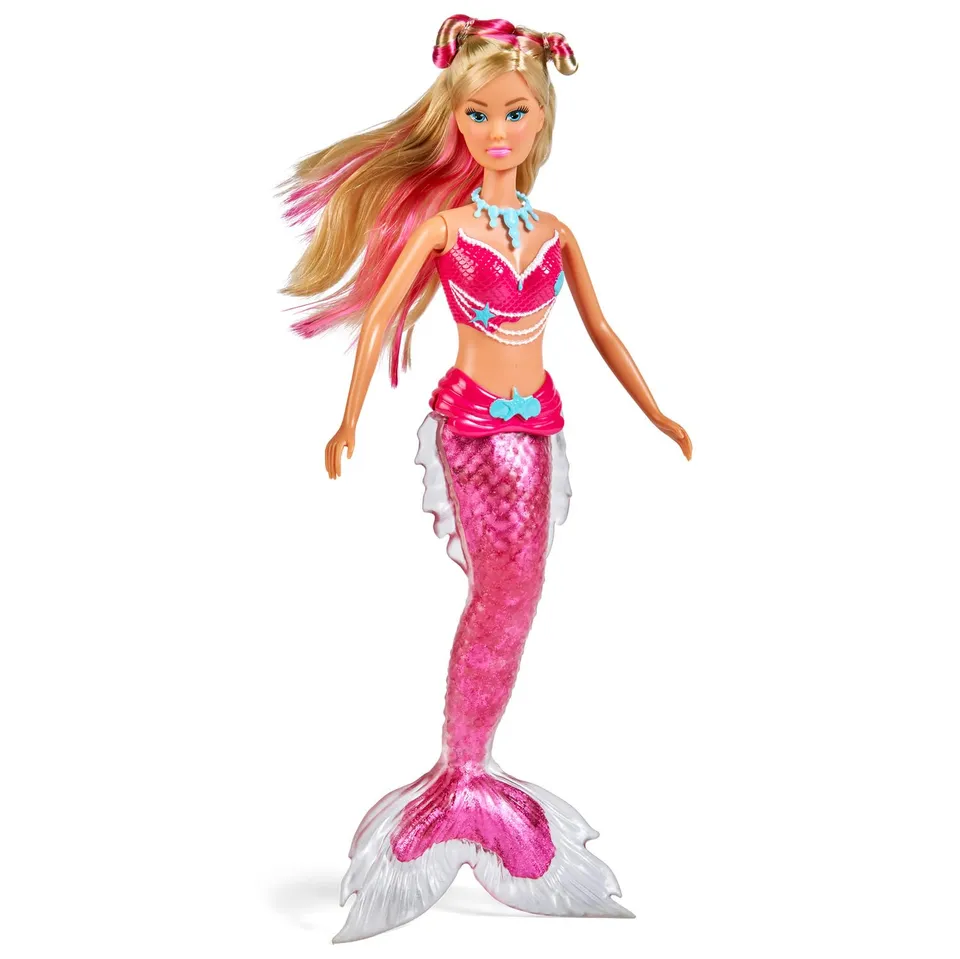 simba-steffi-love-squishy-mermaid-puppe-29-cm-mit-delfin image 1