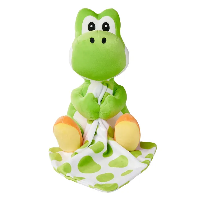 simba-my-mario-yoshi-pl-sch-23cm-mit-schmusetuch image 1