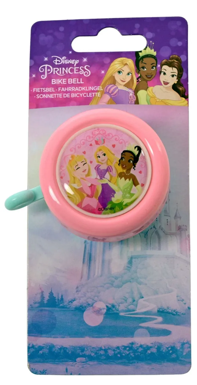 volare-princess-fahrradklingel-metall-rosa-blau-kinder image 1