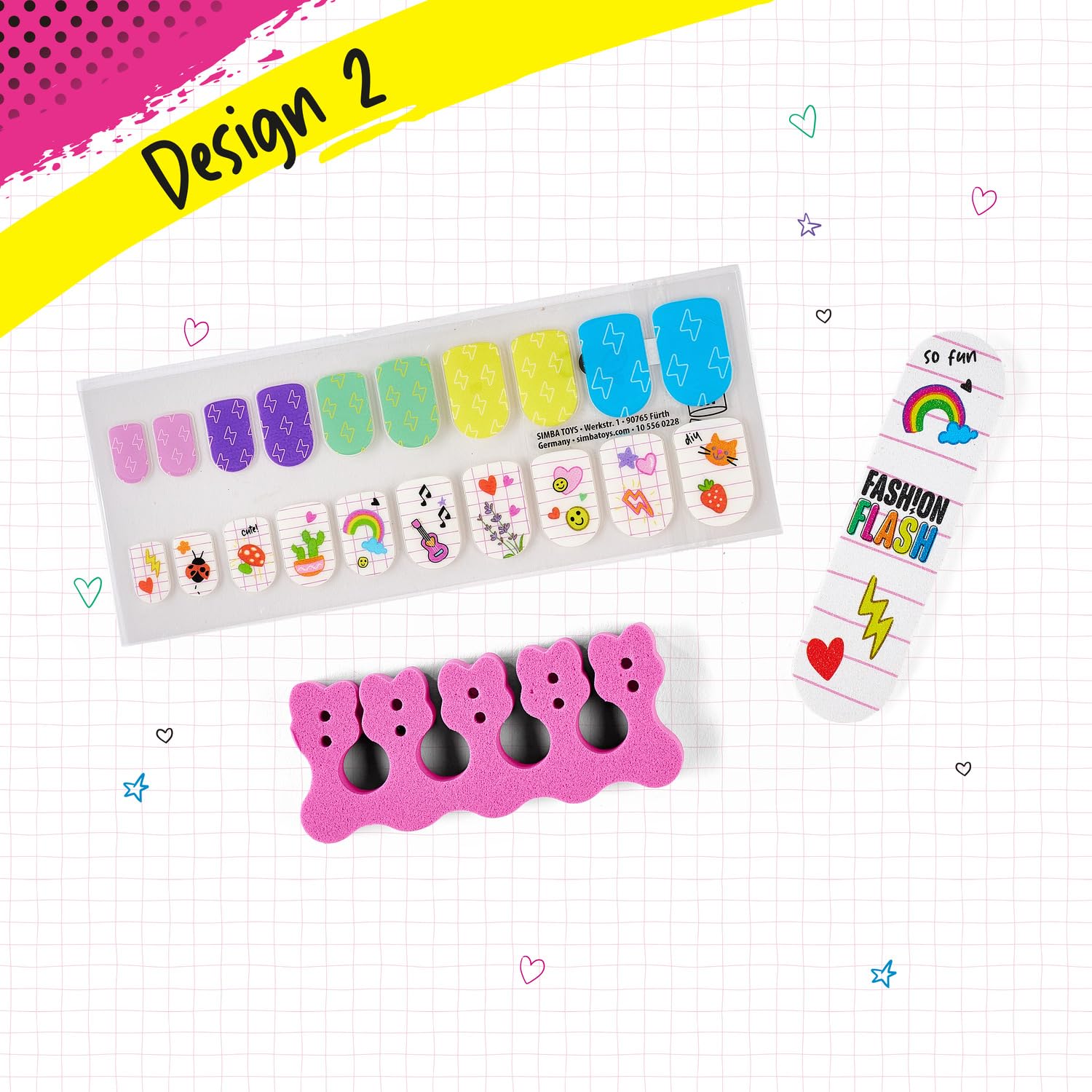 simba-fashion-flash-nagelfolien-nail-sticker-20-stk-ab-5-jahren image 4