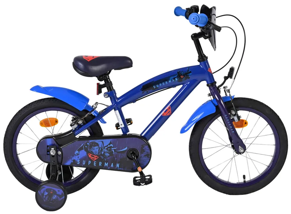 volare-superman-16-zoll-kinderfahrrad-blau-mit-st-tzr-dern image 1