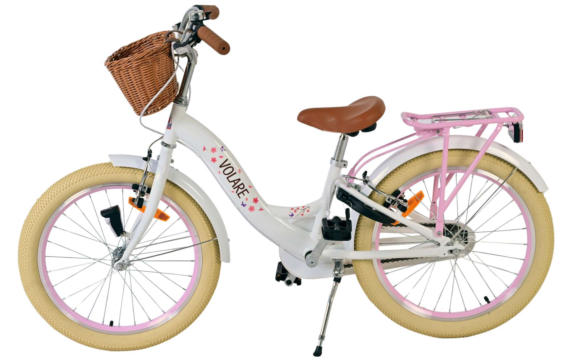 volare-blossom-20-zoll-kinderfahrrad-wei-mit-korb-und-licht image 7