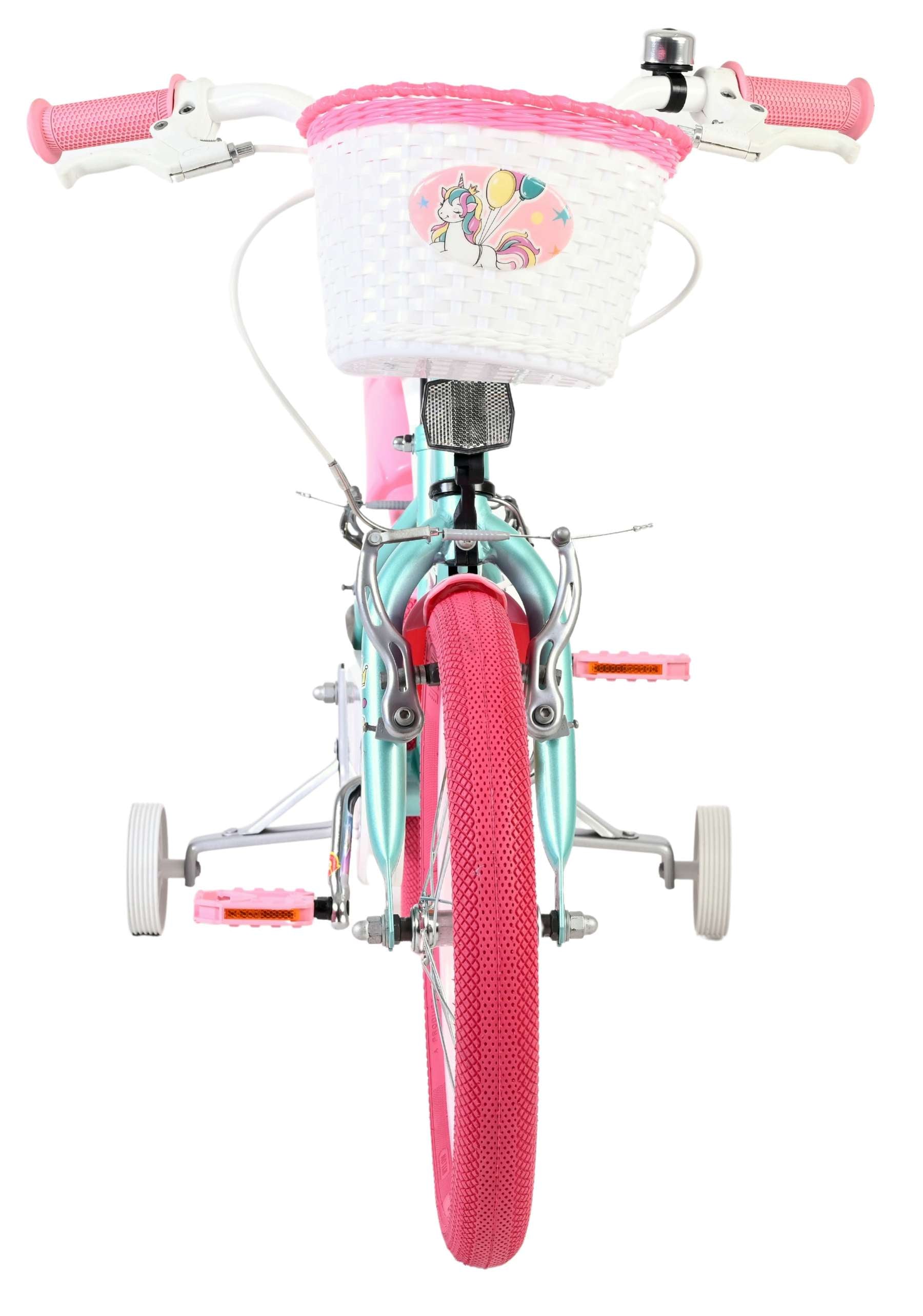 volare-unicorn-kinderfahrrad-16-zoll-gr-n-handbremsen image 6