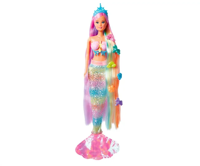 simba-steffi-love-rainbow-mermaid-puppe-29-cm-mit-flosse image 1