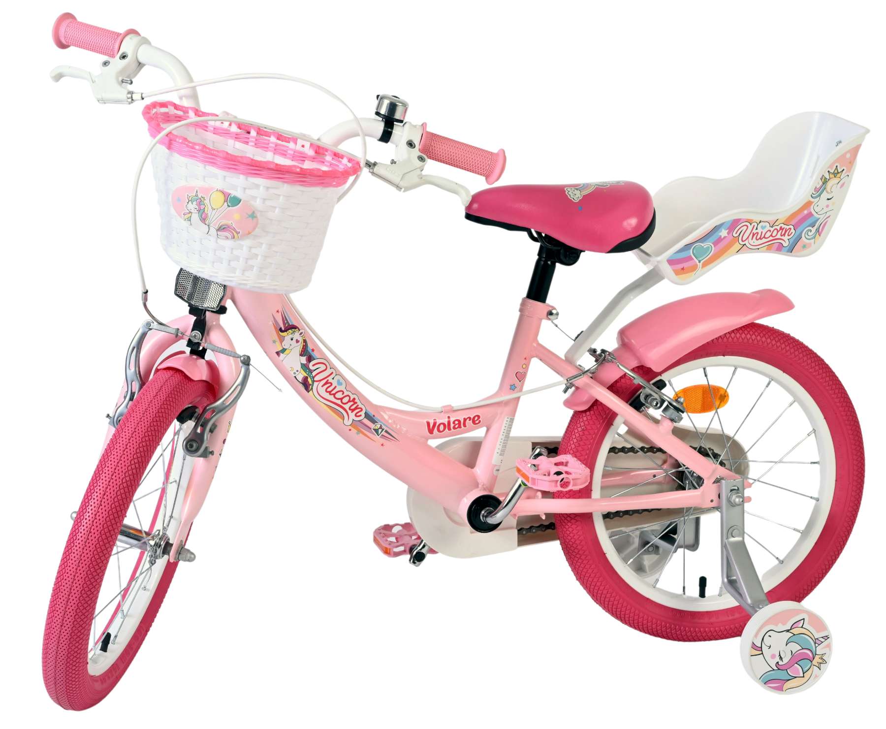 volare-unicorn-kinderfahrrad-16-zoll-rosa-m-dchen-korb image 8