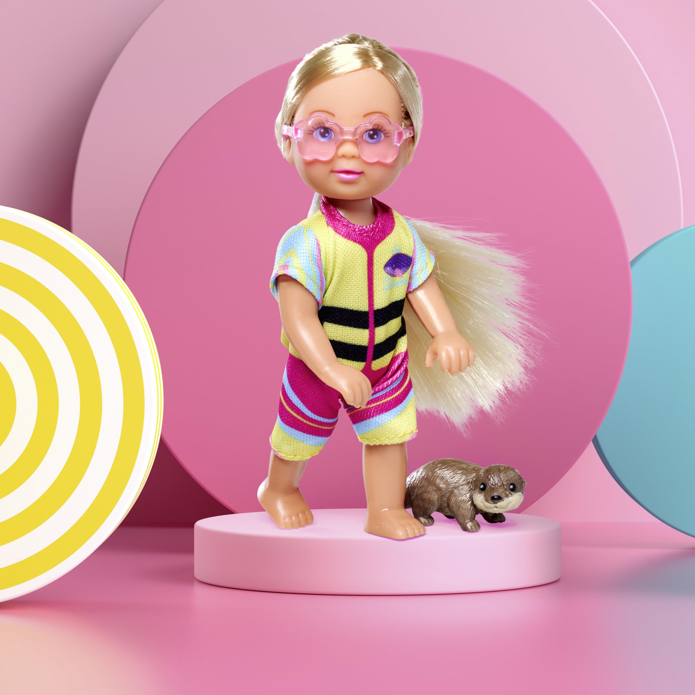 simba-evi-love-kayak-12-cm-spielpuppe-kajak-paddel-otter image 3