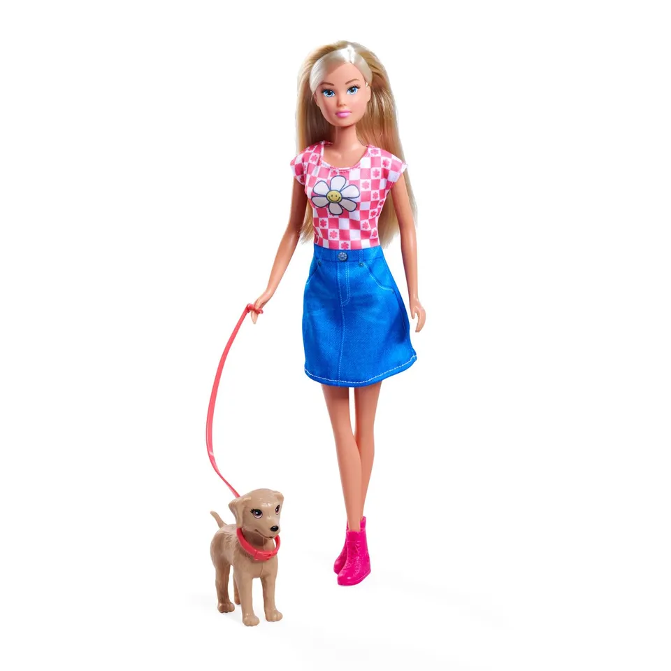 simba-steffi-love-dog-fun-modepuppe-29-cm-mit-hund image 1