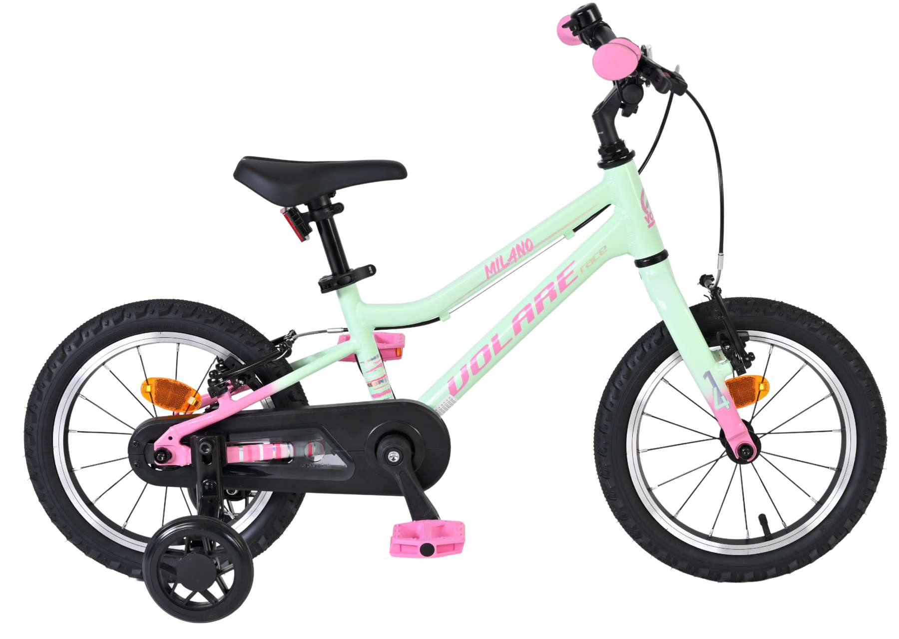 volare-milano-14-zoll-kinderfahrrad-mintgr-n-alu-leicht image 1