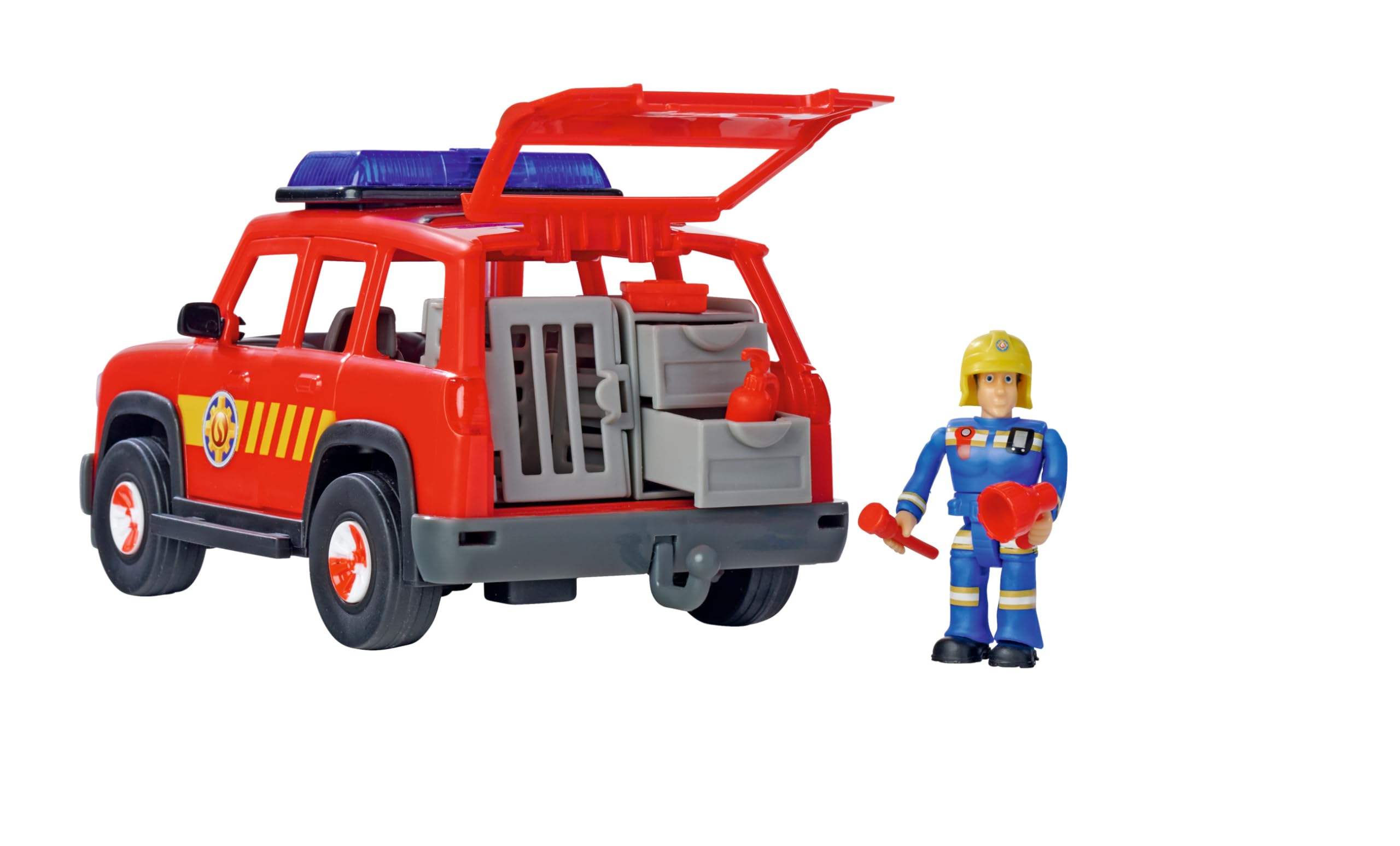 simba-feuerwehrmann-sam-first-responder-fahrzeug-19-cm-licht-sound image 2