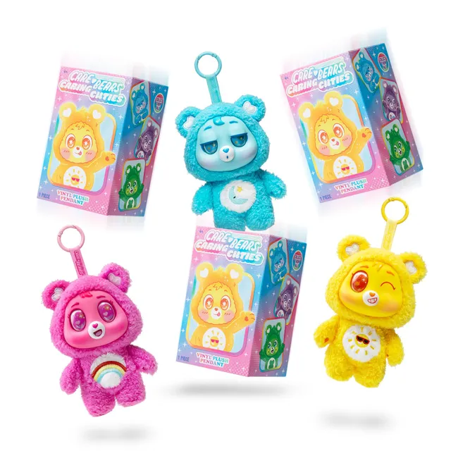 simba-care-bears-caring-cuties-pl-sch-15-cm-clip-on image 1