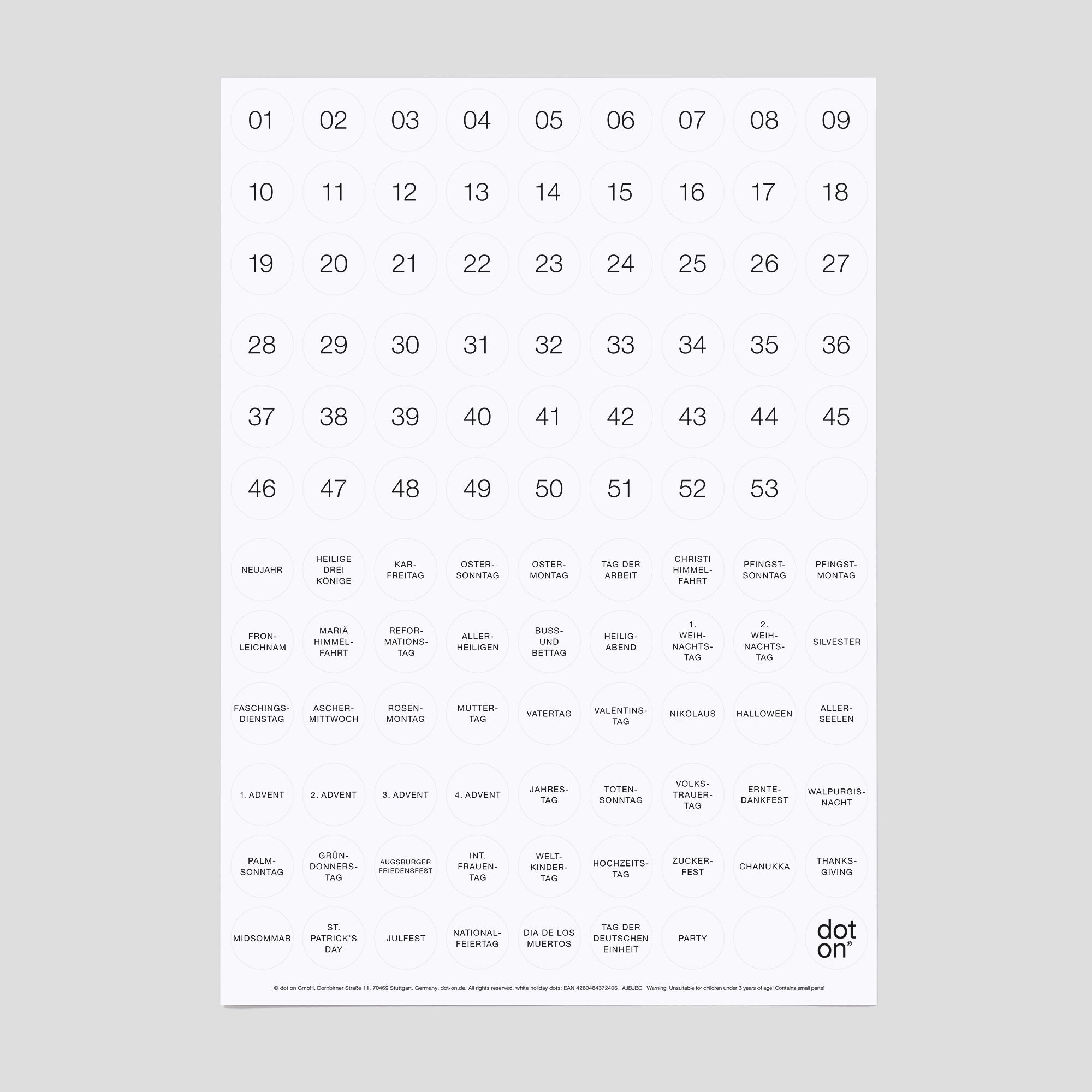 dot-on-essential-dots-klebepunkte-20-mm-3er-set-wei image 4